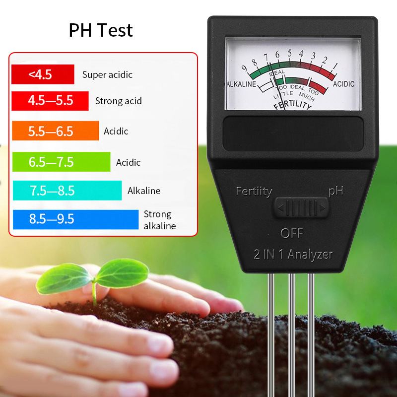 2-in-1-Boden-PH-Fruchtbarkeits – Ph Meter Digital Water Tester Bewertung und Preis